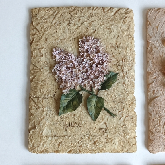 Set of 4 Floral 3D Paintings/ Murals - Picture 11 of 14